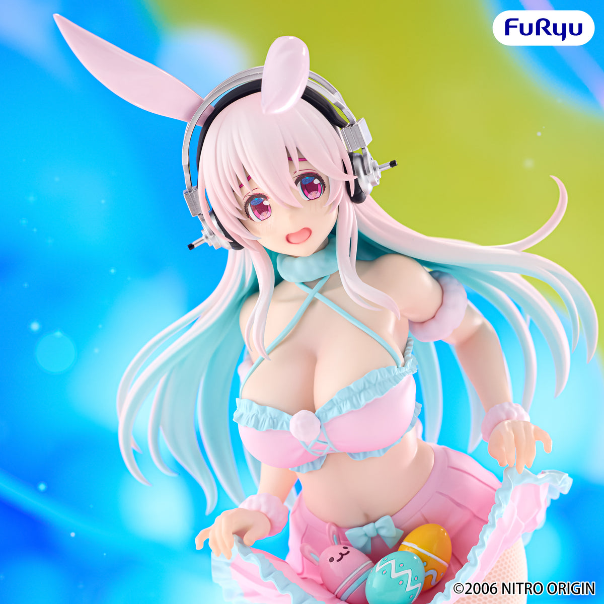 [PRE-ORDER] Furyu SUPER SONICO BiCute Bunnies Figure Pastel Easter ver.