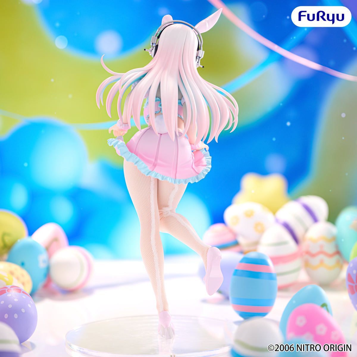 [PRE-ORDER] Furyu SUPER SONICO BiCute Bunnies Figure Pastel Easter ver.