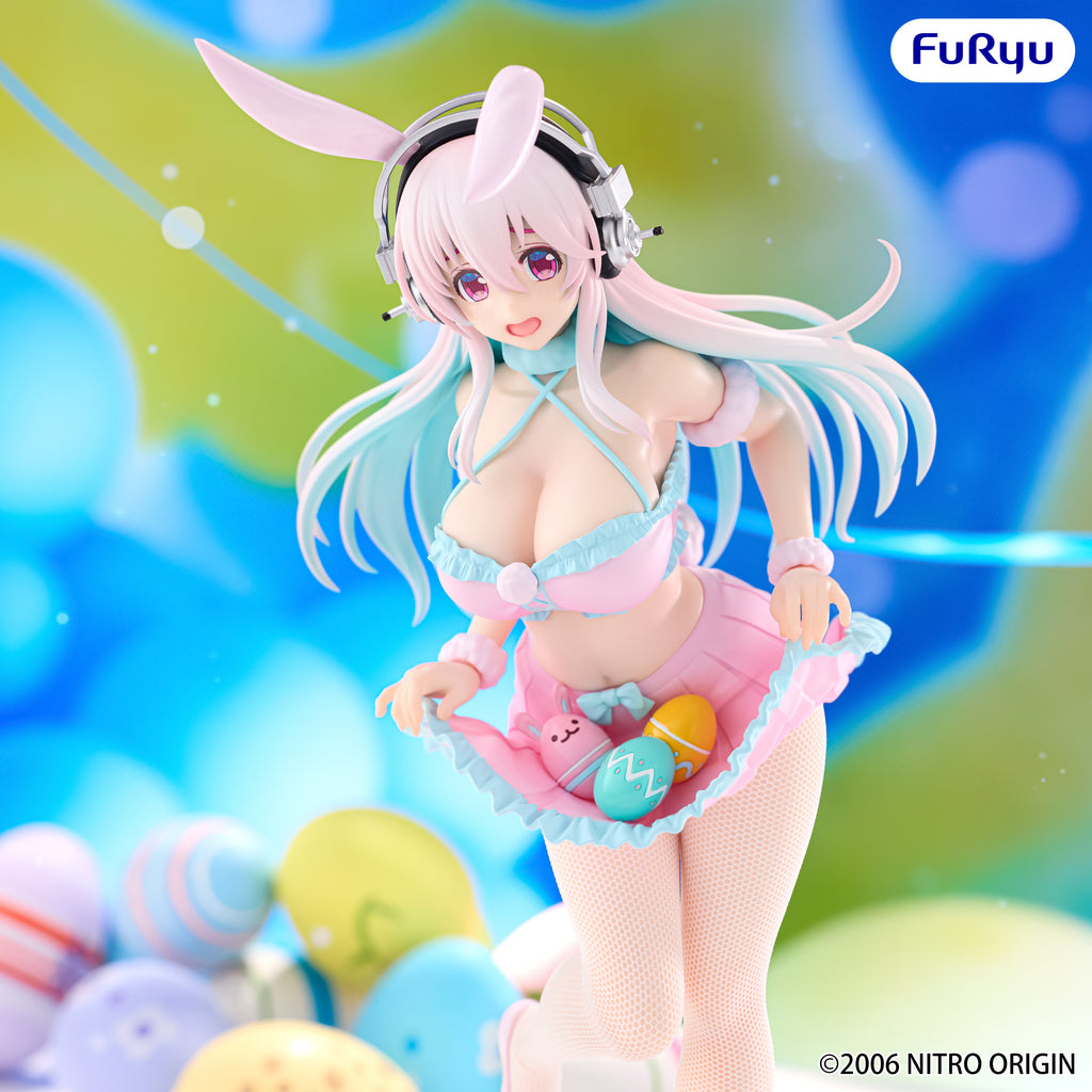 [PRE-ORDER] Furyu SUPER SONICO BiCute Bunnies Figure Pastel Easter ver.