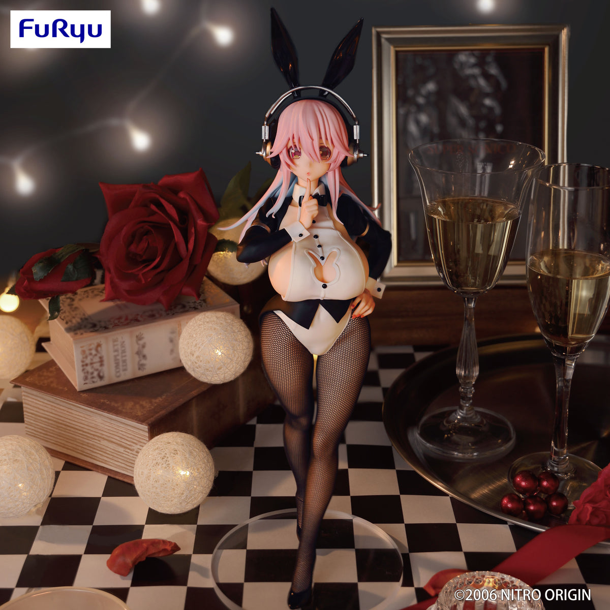 [PRE-ORDER] Furyu SUPER SONICO BiCute Bunnies Figure Newly Drawn Costume Tailcoat ver.