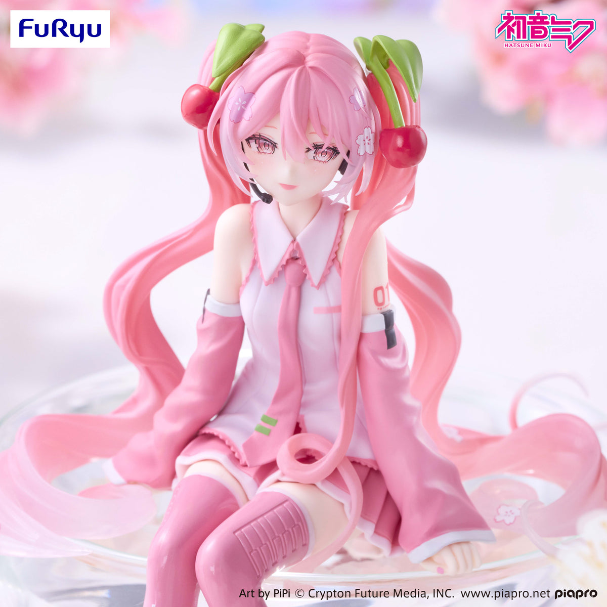 [PRE-ORDER] Furyu Hatsune Miku Noodle Stopper Figure Sakura Miku 2026 Smile ver.