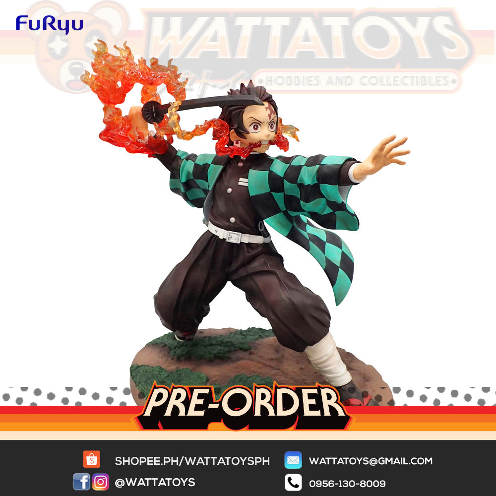 PRE ORDER- FURYU - Demon Slayer: Kimetsu no Yaiba　Exceed Creative Figure -Kamado Tanjiro-