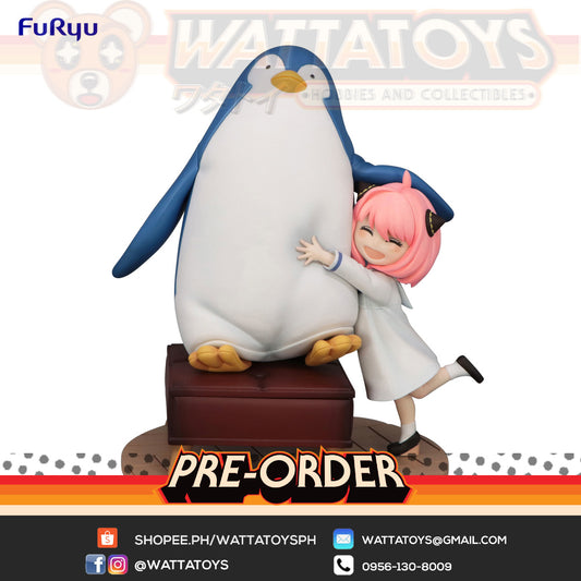 PRE ORDER- FURYU - SPY×FAMILY　Exceed Creative Figure -Anya Forger with Penguin-