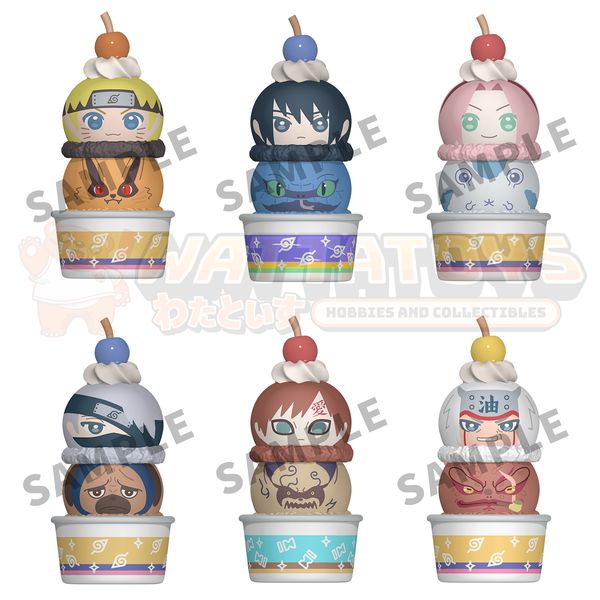 PRE-ORDER - Megahouse - Naruto Shippuden -  BOX OF 6: Tsumichen Stack up & Change