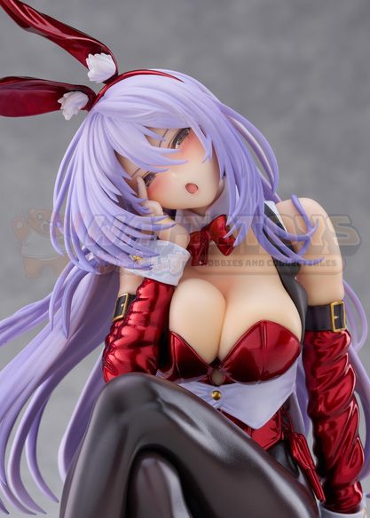 PRE-ORDER - PLUM -  She Laughs Shy...I Feel Ashamed - 1/7 Hanikami Kanojo: Tsuduri Amagasa Bunny Style (Xmas Santa Color)