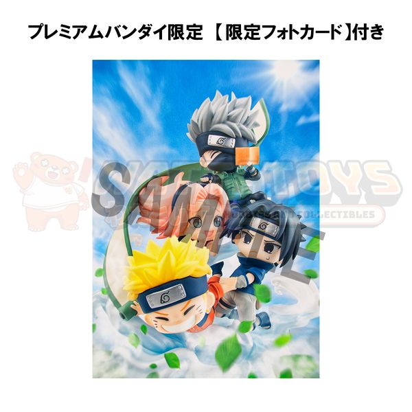 PRE-ORDER - Megahouse - NARUTO Shippuden - FigUnity Gather here, Team 7! (with gift)