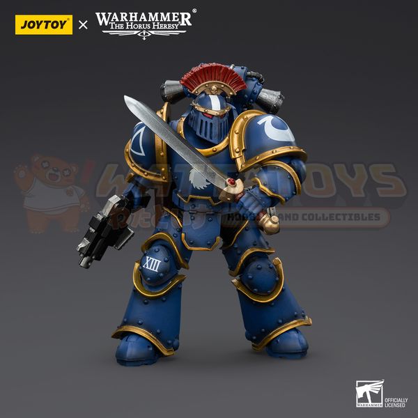 PRE-ORDER - JoyToy - Warhammer: The Horus Heresy - Ultramarines Legion MKIII Tactical Squad Sergeant with Power Sword