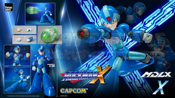 PRE-ORDER - ThreeZero - Rockman / Mega Man - MDLX X - Rockman X / Mega Man X