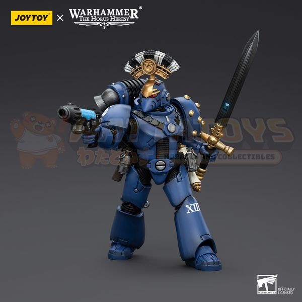 PRE-ORDER - JoyToy - Warhammer: The Horus Heresy - Ultramarines MK VI Tactical Squad Sergeant with Plasma Pistol and Power Sword