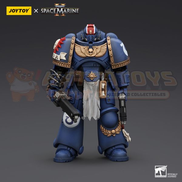 PRE-ORDER - JoyToy - Warhammer 40k Space Marine 2 - Uitramarines Lieutenant Titus