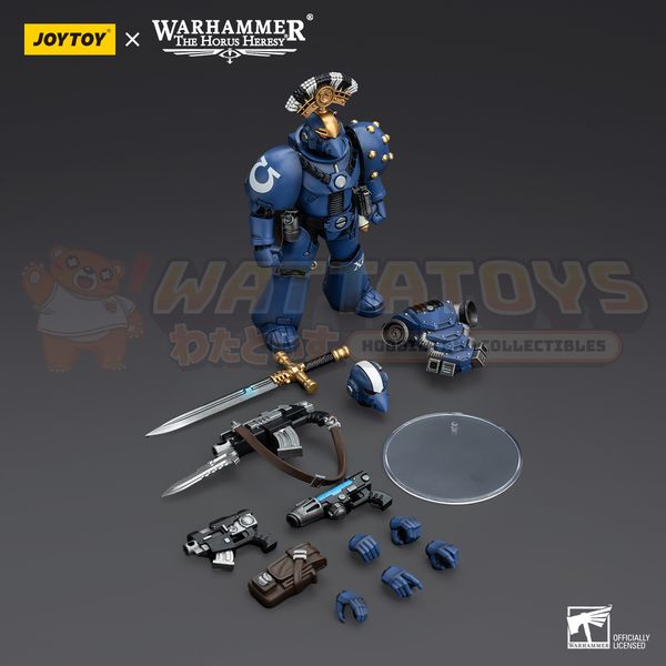 PRE-ORDER - JoyToy - Warhammer: The Horus Heresy - Ultramarines MK VI Tactical Squad Sergeant with Plasma Pistol and Power Sword