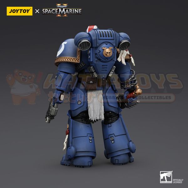 PRE-ORDER - JoyToy - Warhammer 40k Space Marine 2 - Uitramarines Lieutenant Titus