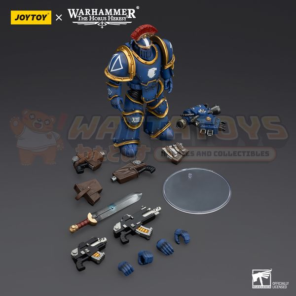 PRE-ORDER - JoyToy - Warhammer: The Horus Heresy - Ultramarines Legion MKIII Tactical Squad Sergeant with Power Sword