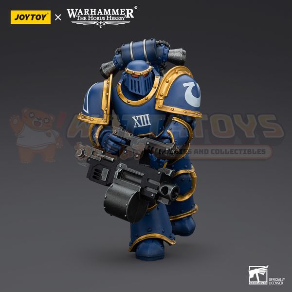 PRE-ORDER - JoyToy - Warhammer: The Horus Heresy - Ultramarines Legion MKIII Tactical Support Squad Legionary with Heavy Bolter