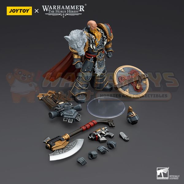 PRE-ORDER - Joytoy - Warhammer: The Horus Heresy - Space Wolves Legion Praetor with Power Axe and Combat Shield