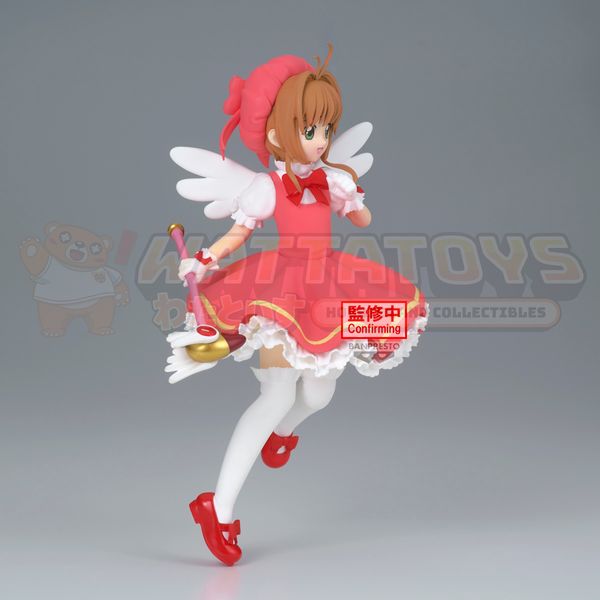 PRE-ORDER - BANPRESTO - CARDCAPTOR SAKURA - SAKURA KINOMOTO CLOW CARD FIGURE