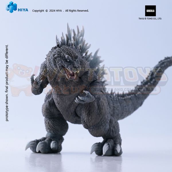 PRE-ORDER - Hiya Toys - Exquisite Basic Series Godzilla, Mothra and King Ghidorah: Giant Monsters All-Out Attack (2001) - Godzilla Action Figure