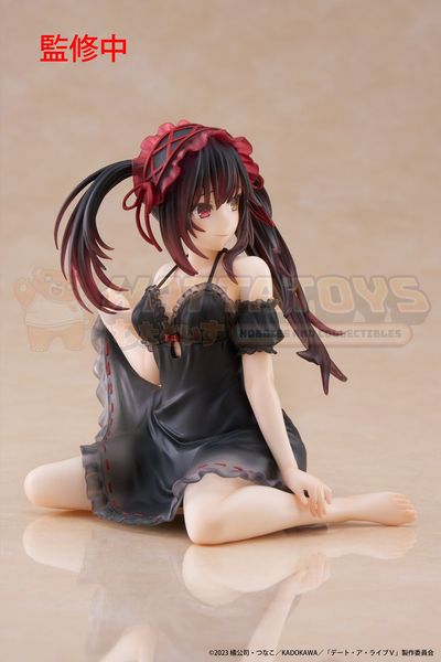 PRE-ORDER - Taito - Date A Live V Desktop Cute Figure - Kurumi Tokisaki (Nightwear Ver.)