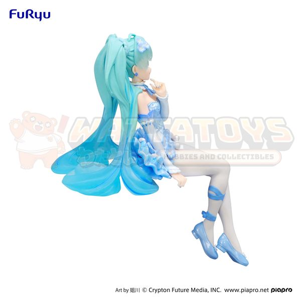 PRE-ORDER - Furyu - Hatsune Miku - Flower Fairy Nemophila Pail Blue Color ver. Noodle Stopper Figure