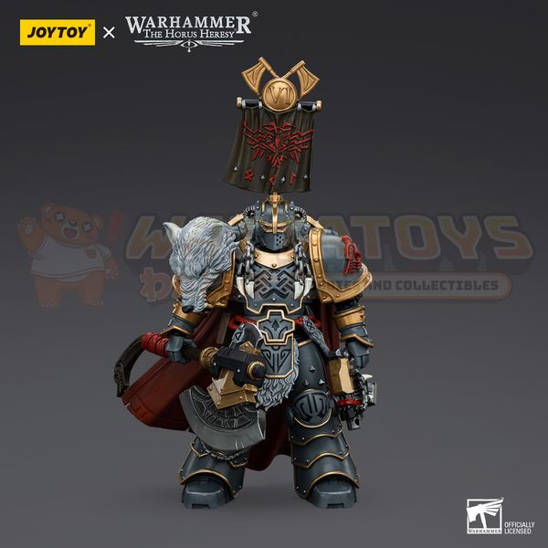 PRE-ORDER - Joytoy - Warhammer: The Horus Heresy - Space Wolves Legion Praetor with Power Axe and Combat Shield