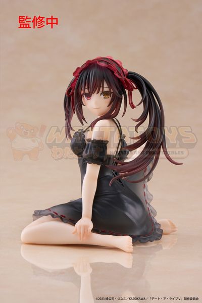 PRE-ORDER - Taito - Date A Live V Desktop Cute Figure - Kurumi Tokisaki (Nightwear Ver.)