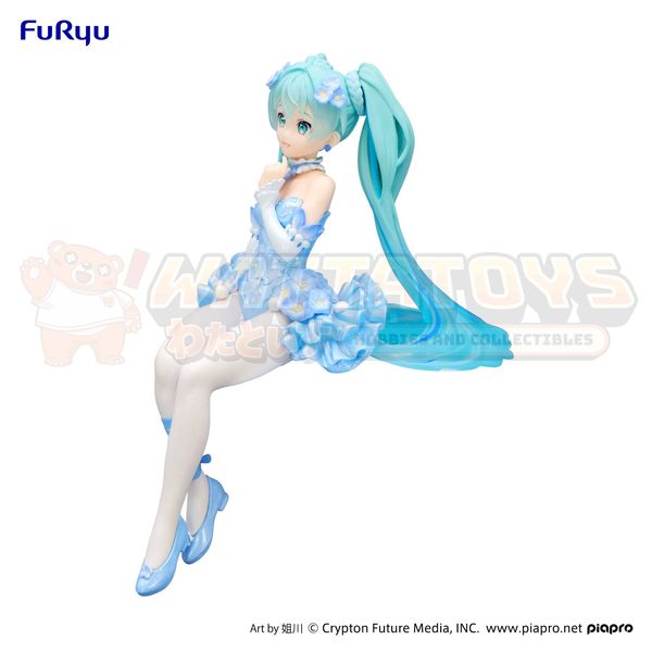 PRE-ORDER - Furyu - Hatsune Miku - Flower Fairy Nemophila Pail Blue Color ver. Noodle Stopper Figure