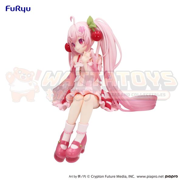 PRE-ORDER - Furyu - Hatsune Miku - Sakura Miku 2025 Noodle Stopper Figure