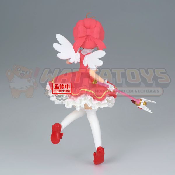 PRE-ORDER - BANPRESTO - CARDCAPTOR SAKURA - SAKURA KINOMOTO CLOW CARD FIGURE