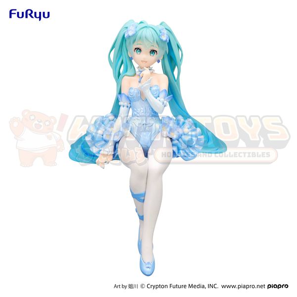 PRE-ORDER - Furyu - Hatsune Miku - Flower Fairy Nemophila Pail Blue Color ver. Noodle Stopper Figure