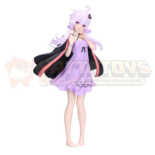 PRE-ORDER - BANPRESTO - VOICEROID - YUZUKI YUKARI FIGURE ROOM WEAR VER.