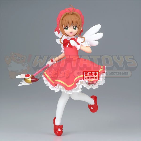 PRE-ORDER - BANPRESTO - CARDCAPTOR SAKURA - SAKURA KINOMOTO CLOW CARD FIGURE