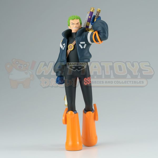 PRE-ORDER - BANPRESTO - ONE PIECE - THE SHUKKO: RORONOA ZORO VER.EGGHEAD