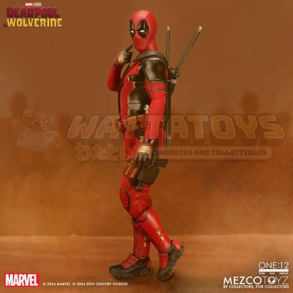 PRE-ORDER - Mezco Toyz - Deadpool & Wolverine - One:12 Collective Deadpool