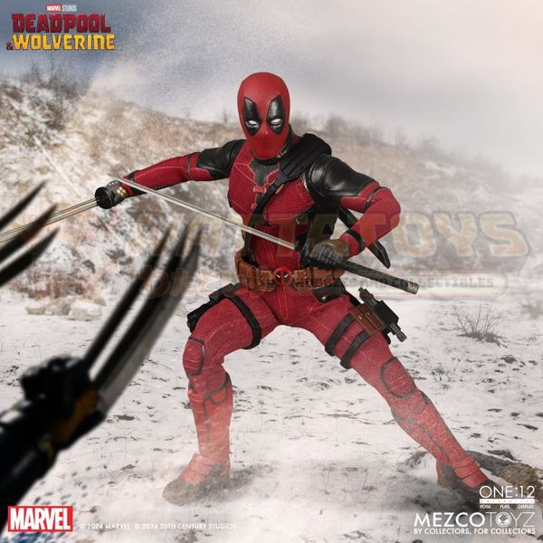 PRE-ORDER - Mezco Toyz - Deadpool & Wolverine - One:12 Collective Deadpool