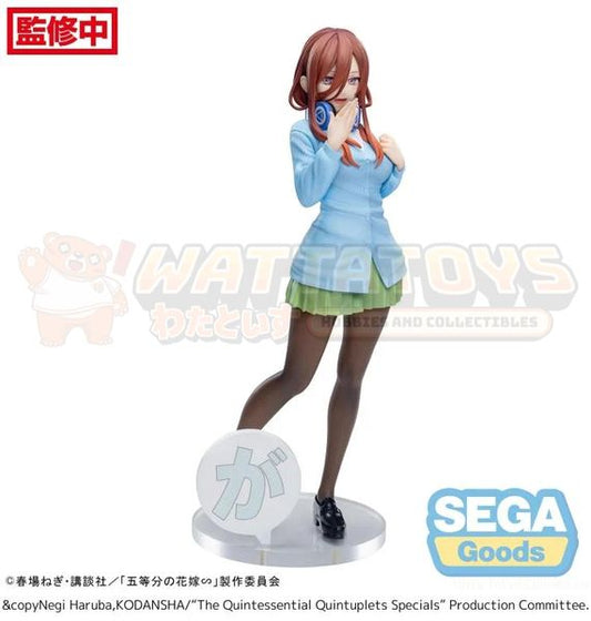 PRE-ORDER - Sega - The Quintessential Quintuplets Specials - Luminasta Miku Nakano