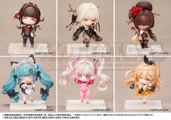 PRE-ORDER - Hobby Sakura - Goddess of Victory - Nikke - SAC Series Chibi Figure Complete SET