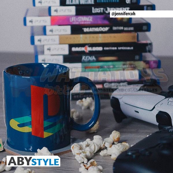 PRE-ORDER - ABYSSE STYLE - PLAYSTATION - Pck Glass XXL + Mug + 2 Coasters "Classic 2019"