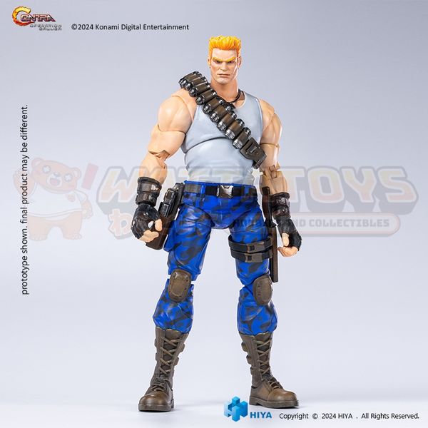 PRE-ORDER - Hiya Toys - Contra - 1/12 Bill Rizer