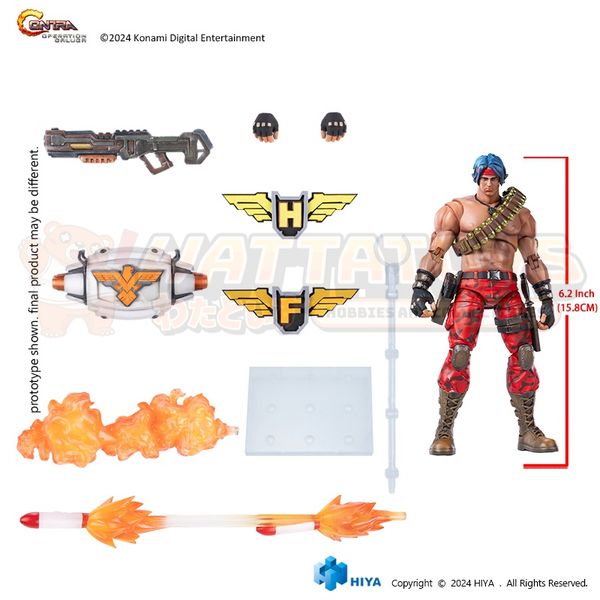 PRE-ORDER - Hiya Toys - Contra - 1/12 Lance Bean