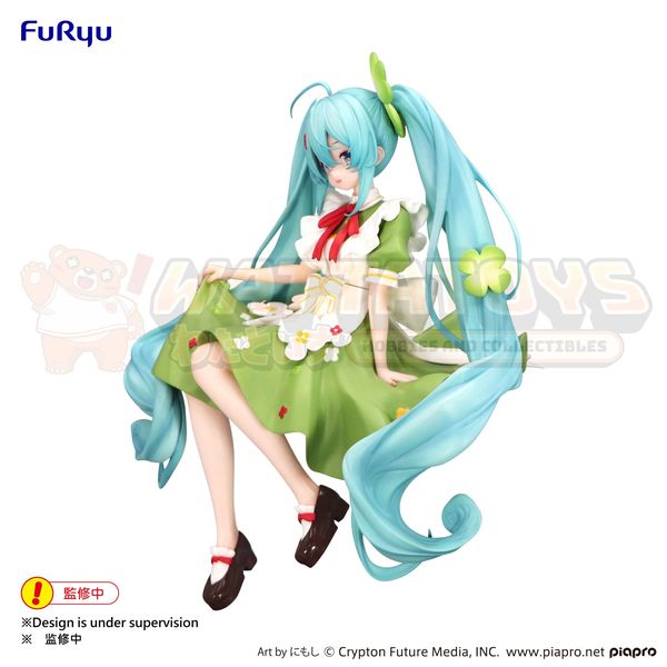 PRE-ORDER - Furyu - Hatsune Miku　- Noodle Stopper Figure: Hatsune Miku Flower Fairy Clover