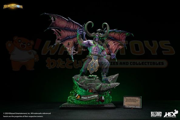 PRE-ORDER - Hex Collectibles - Blizzard Hearthstone - 1/6 Illidan Stormrage