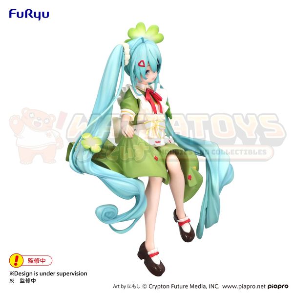 PRE-ORDER - Furyu - Hatsune Miku　- Noodle Stopper Figure: Hatsune Miku Flower Fairy Clover