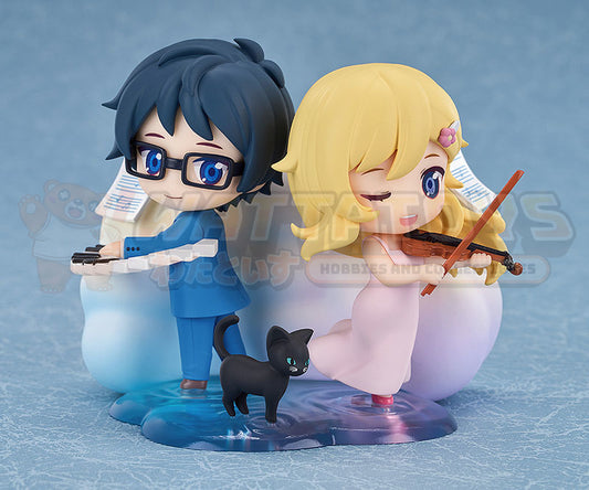 PRE-ORDER - Good Smile Arts Shanghai - Your Lie in April - Qset+ Kaori Miyazono & Kosei Arima