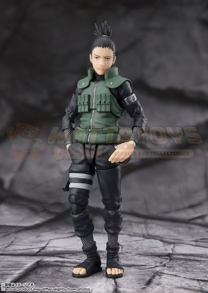 PRE-ORDER - Bandai Tamashii - NARUTO Shippuden - S.H.Figuarts Shikamaru Nara -Brilliant Strategist-