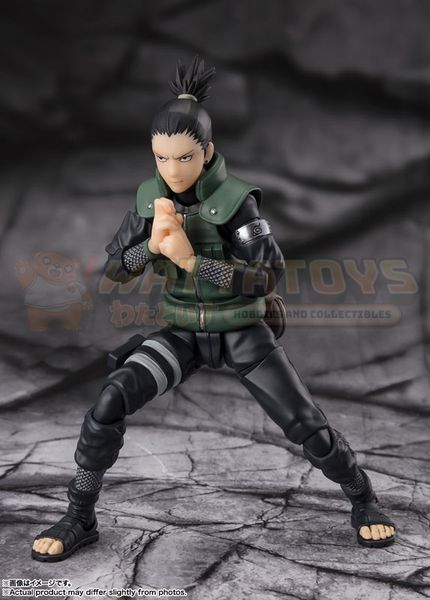 PRE-ORDER - Bandai Tamashii - NARUTO Shippuden - S.H.Figuarts Shikamaru Nara -Brilliant Strategist-