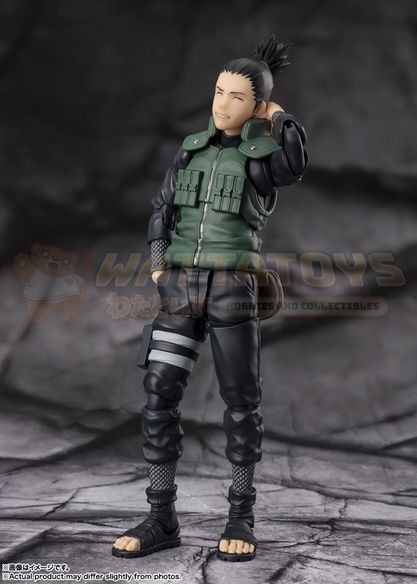 PRE-ORDER - Bandai Tamashii - NARUTO Shippuden - S.H.Figuarts Shikamaru Nara -Brilliant Strategist-