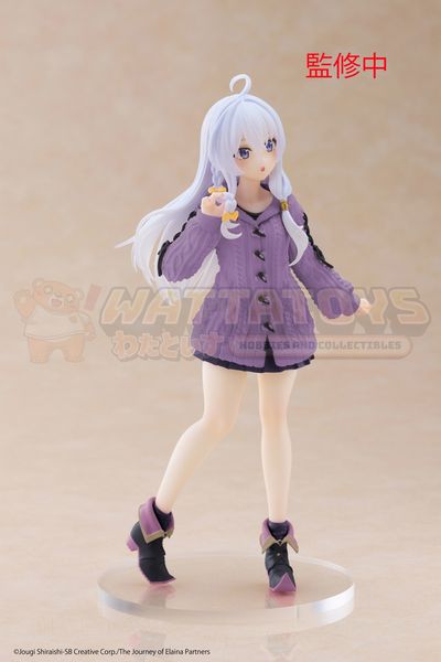 PRE-ORDER - Taito - Wandering Witch: The Journey of Elaina - Coreful Figure: Elaina (Knit Dress Ver.)