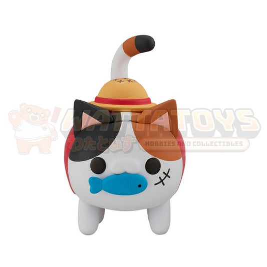 PRE-ORDER - Megahouse - One Piece - MEGA CAT PROJECT Tokotoko NyanPieceNyan! Monkey D. Luffy