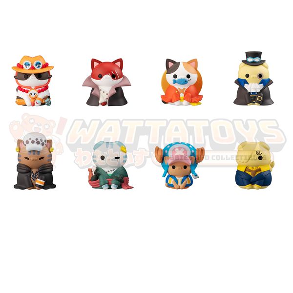 PRE-ORDER - Megahouse - One Piece - MEGA CAT PROJECT NyanPieceNyan! Vol.1 - I’m gonna be king of Paw-rates!! (Box of 8 (Repeat)