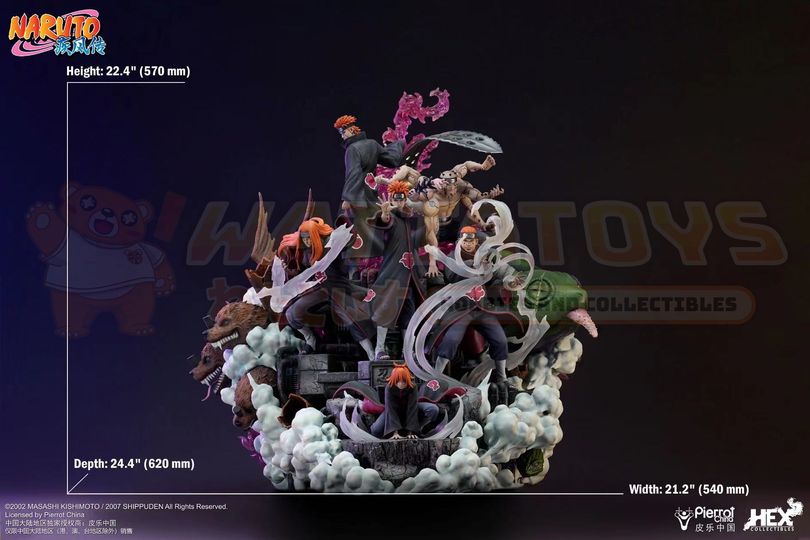 PRE-ORDER - HEX Collectibles - Naruto - 1/8 UDS Pro Naruto Six Paths of Pain